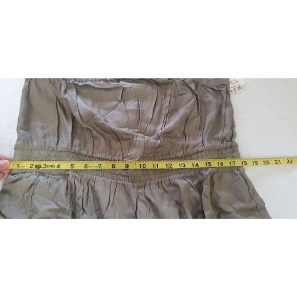 Jolie & Joy Women Khaki/ 100% Rayon/ Romper Size 1X - Picture 10 of 11